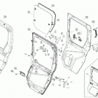 012 - Defender MAX HD10 - LTD CAB - North America 07- body - doors - rear section