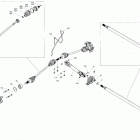 002 - Traxter HD10 - XT - CE 04- drive - front section - common parts