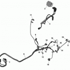 005 - Traxter MAX HD8 - DPS - CE 01- rotax - engine harness and electronic module d...