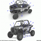 RZR XP TURBO (Z21NAE92AG/BG/AX/BX) Body, decals - z21nae92ag  /  bg  /  ax  /  bx (90...