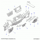 RZR PRO XP Body, dash lower - z20ra_92ac  /  bc  /  ak  /  bk...