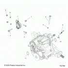 RANGER 1000 XP RC CREW (R21RSK99A9/AP/AW/B9/BP/BW) Drive train, main gearcase mounting - r21rsk99a9  ...