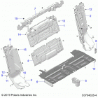 RZR PRO XP 4 Body, rear closeoff - z20r4_92ac  /  bc  /  ae  / ...