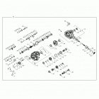 RZR XP Drive train, main gearcase internals - z20nae99nc ...