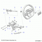 RZR PRO XP Steering, upper, standard - z20rae92ah  /  bh  /  ...