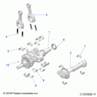 RZR PRO XP Engine, crankshaft and bearings - z20ra_92ac  /  b...