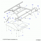 RANGER 1000XP PS Body, box, mounting - r20rre99aa  /  af  /  ap  / ...
