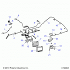 POLARIS GENERAL 1000 DLX OPT1 (G20GXJ99AP/AG/BP/BG) Accessory, audio, ride command - g20gxj99ap  /  ag...