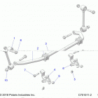 RZR Suspension, front, stabilizer bar - z20ase99ah  / ...