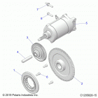RZR PRO XP Engine, starter - z20ra_92ac  /  bc  /  ak  /  bk ...