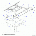 RANGER 1000XP PS NSTR RC Body, box, mounting - r20rrw99a9  /  aa  /  af  / ...