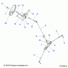 RANGER 1000 PS CREW  (R21T6A99A1/B1) Steering, steering asm. - r21t6a99a1  /  b1 (c7006...