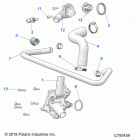 RANGER 1000XP PS CREW NSTR Engine, waterpump and bypass - r20rsu99aa  /  ax  ...