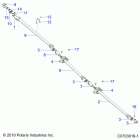 RZR PRO XP 4 Drive train, prop shaft - z20r4_92ac  /  bc  /  ae...