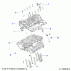 RZR PRO XP Engine, crankcase - z20ra_92ac  /  bc  /  ak  /  b...