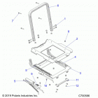 RANGER 1000 PS CREW  (R21T6A99A1/B1) Body, slider drivers seat - r21t6a99a1  /  b1 (c70...