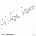 RZR XP TURBO S Suspension, front carrier and hub - z20pal92ag  / ...