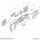 RZR PRO XP 4 RIDE COMMAND (Z21R4C92AL/AX/BL/BX) Body, dash lower - z21r4c92al  /  ax  /  bl  /  bx...
