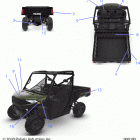 RANGER 1000 FULL SIZE (R21TAA99A1/A7/B1/B7) Body, decals - r21taa99a1  /  a7  /  b1  /  b7 (90...