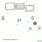 RANGER 1000 PS CREW  (R21T6A99A1/B1) Electrical, dash controls - r21t6a99a1  /  b1 (c70...