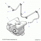 RZR XP 4 TURBO S Drive train, front gearcase mounting - z20p4l92ag ...