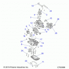 RANGER 1000 FULL SIZE (R21TAA99A1/A7/B1/B7) Engine, crankcase and crankshaft - r21taa99a1  /  ...