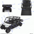 RANGER CREW 1000XP PS MUD (R21RSM99AG) Body, decals - r21rsm99ag (900219)