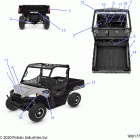 RANGER 570 Body, decals - r21maa57b1  /  b9  /  ebx (900177)