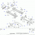 RZR PRO XP 4 Body, seat mounting, front - z20r4_92ac  /  bc  / ...