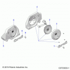 RZR PRO XP 4 Electrical, option, audio, rear - z20r4c92ac  /  b...