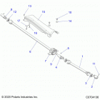 RZR XP 1000 CRWL (Z21NAR99AN/BN) Drive train, front prop shaft - z21nar99an  /  bn ...