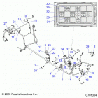 RZR PRO XP 4 (Z21R4C92AL/BL/D92AM/BM/E92AS/BS) Electrical, wire harness, chassis, deluxe ride com...