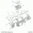 RZR XP TURBO S VELOCITY (Z20PAE92AC/BC) Body, dash and glovebox - z20pae92ac  /  bc (c7007...