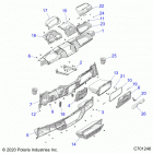 RANGER 1000XP PS MUD (R21RRM99AG) Body, dash - r21rrm99ag (c701246)