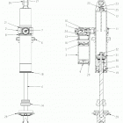 POLARIS GENERAL 1000 DLX OPT1 (G20GXJ99AP/AG/BP/BG) Suspension, rear shock internals - g20gxj99ap  /  ...
