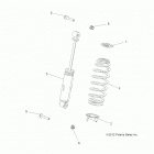 RANGER 1000 FULL SIZE (R21TAA99A1/A7/B1/B7) Suspension, front shock - r21taa99a1  /  a7  /  b1...