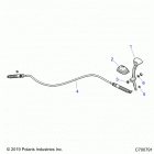POLARIS GENERAL 1000 DLX OPT1 (G20GXJ99AP/AG/BP/BG) Drive train, gear selector - g20gxj99ap  /  ag  / ...