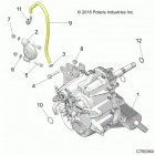 RANGER 570 EPS, EU Drive train, main gearcase mounting - r21maa57f1  ...