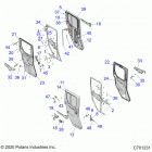 RANGER 1000XP CREW NSTR (R21RSU99A9/AC/AP/AW/B9/BC/BP/BW) Body, door, rear, full - r21rsu99a9  /  ac  /  ap ...