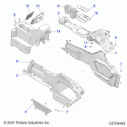 RZR PRO XP 4 (Z21R4E92AG/AS/BG/BS) Body, center console - z21r4e92ag  /  as  /  bg  /...