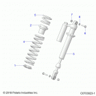 RZR PRO XP 4 Suspension, front shock mounting, standard  /  pre...