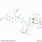 POLARIS GENERAL 1000 DLX OPT1 (G20GXJ99AP/AG/BP/BG) Brakes, brake lines and master cylinder - g20gxj99...