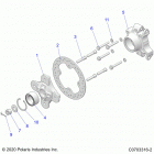 RZR 1000 XP4 (Z21N4E99AC/AK/BC/BK/K99AP/AG/BG/BP) Suspension, rear carrier - z21n4e99ac  /  ak  /  b...