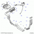POLARIS GENERAL 1000 DLX OPT1 (G20GXJ99AP/AG/BP/BG) Engine, air intake system - g20gxj99ap  /  ag  /  ...