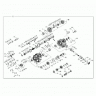 POLARIS GENERAL Drive train, main gearcase internals - g20g4d99as ...