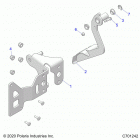RANGER 1000XP PS MUD (R21RRM99AG) Brakes, pedal - r21rrm99ag (c701242)