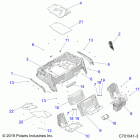 RZR 570 Body, rear rack and fenders - z20cha57a2  /  e57am...