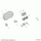 RANGER 1000XP CREW NSTR (R21RSU99A9/AC/AP/AW/B9/BC/BP/BW) Electrical, dash instuments - r21rsu99a9  /  ac  /...