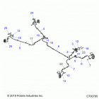 RZR XP 4 TURBO S Brakes, brake lines and master cylinder - z20p4l92...
