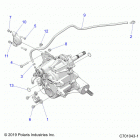 RZR 570 Drive train, main gearcase mounting- z20cha57a2  /...